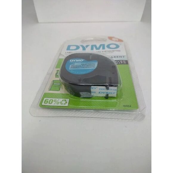 Dymo Clear Letra Tag Labels Model# 16952 New - Picture 7 of 9